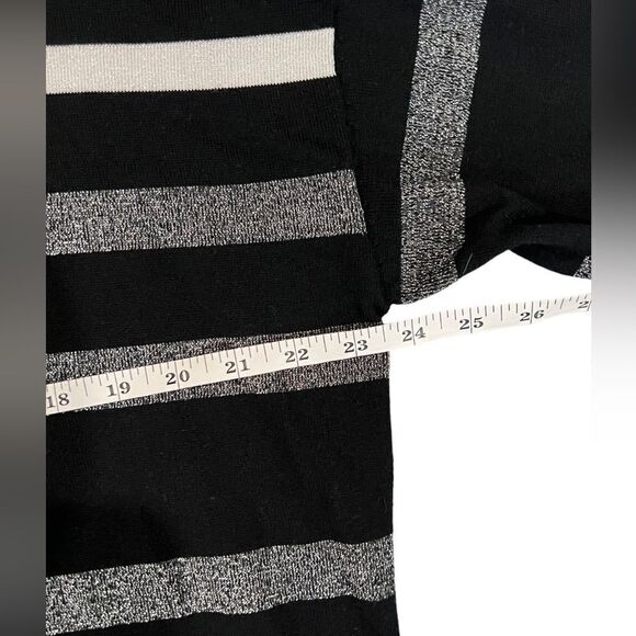 Planet By LaurenG Sweater Pima Cotton Glitter Girl Crewneck One size - Picture 5 of 15